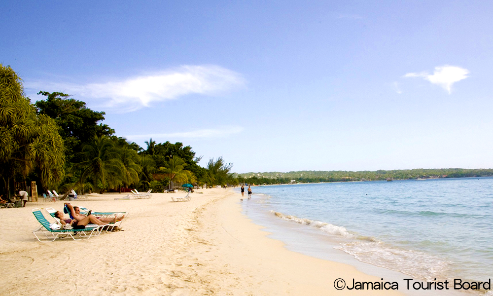 ネグリル・セブン・マイル・ビーチ　Negril Seven Mile Beach